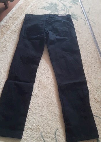 Erkek Siyah Denim Normal Boy Pantolon - Görsel 8