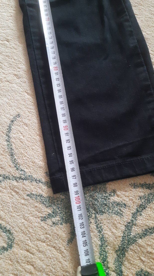 Erkek Siyah Denim Normal Boy Pantolon - Görsel 3