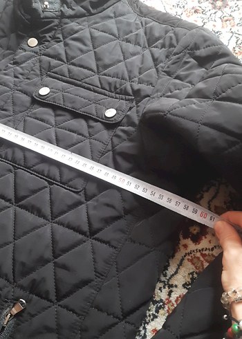 Düğmeli Siyah Erkek Street Wear Mont - Görsel 9