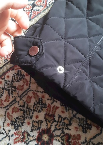 Düğmeli Siyah Erkek Street Wear Mont - Görsel 16