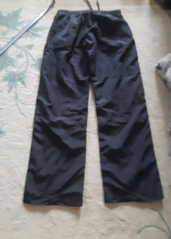 Siyah Bol Kesim Kadın alt esofman - Görsel 8