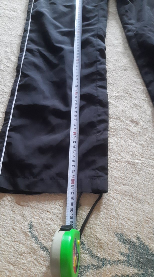 Siyah Bol Kesim Kadın alt esofman - Görsel 3