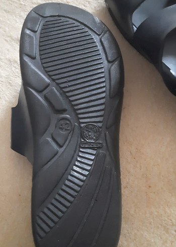 Siyah Minimalist Erkek Terlik - Görsel 4