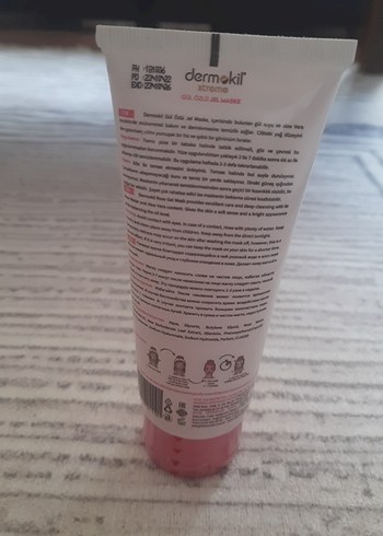 Dermokil Gül Özlü Jel Maske - Görsel 2