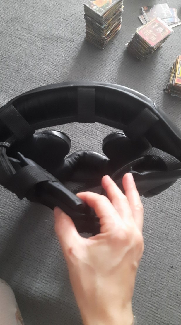 Siyah kickbox ya da box Deri Biker Kask - Görsel 3