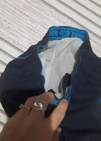 Erkek Çocuk Lacivert Baskılı Deniz Şort - Görsel 5