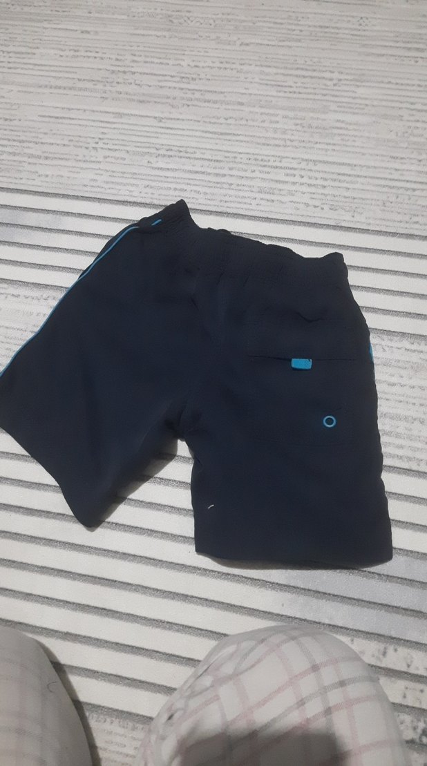 Erkek Çocuk Lacivert Baskılı Deniz Şort - Görsel 3