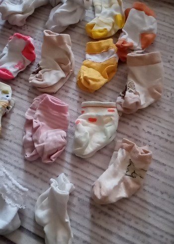 18 Beden çeşitli Renk Pastel Renkli Kız Çorapları
