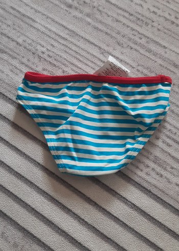 Çizgili ve Baskılı Erkek Çocuk Mayo - Görsel 2