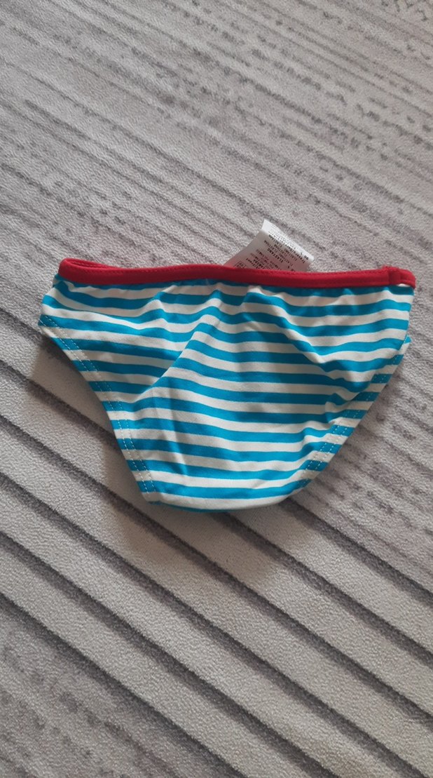 Çizgili ve Baskılı Erkek Çocuk Mayo - Görsel 2