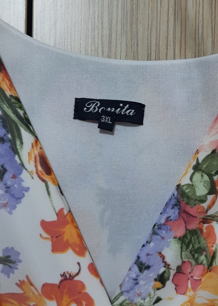 Desenli Elbise - Görsel 4