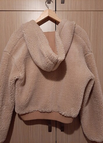 Bershka Peluş Mont - Görsel 3