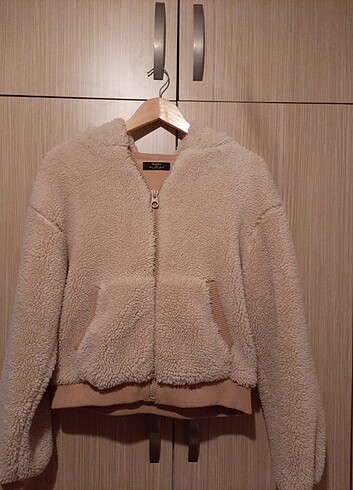 Bershka Peluş Mont - Görsel 4