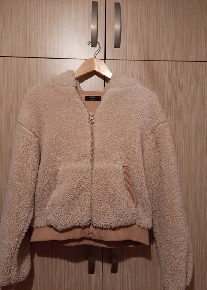 Bershka Peluş Mont - Görsel 4