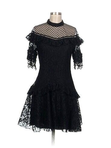 Vintage Love Kısa Elbise %70 İndirimli.