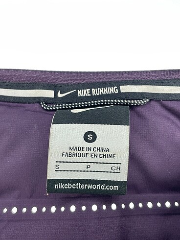 s Beden mor Renk Nike Yelek %70 İndirimli.