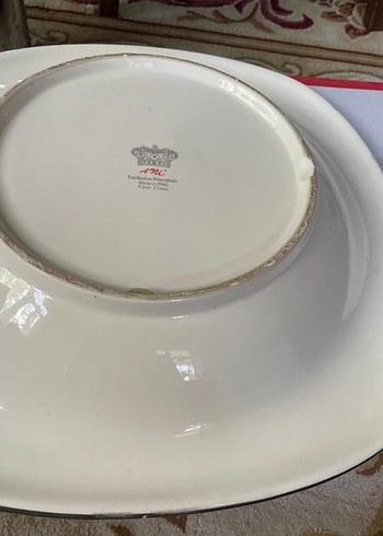 Çok Renkli Baskılı Tabak - Görsel 5