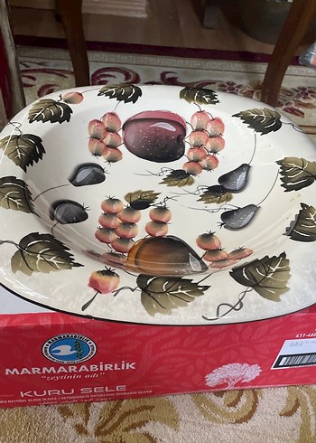 Çok Renkli Baskılı Tabak - Görsel 2