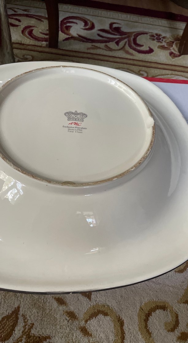 Çok Renkli Baskılı Tabak - Görsel 5