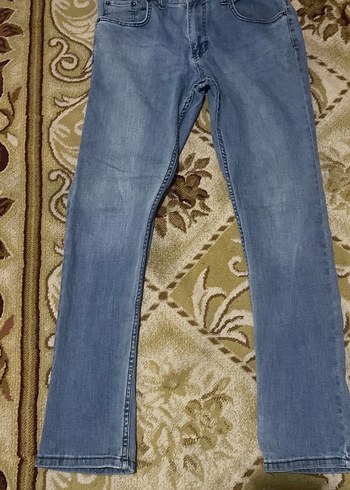 Gri Regular Fit Erkek Kot Pantolon - Görsel 2