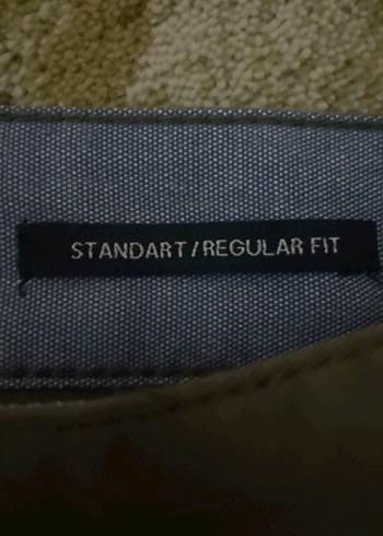 Kemerli Erkek Kahverengi Rahat Pantolon - Görsel 4