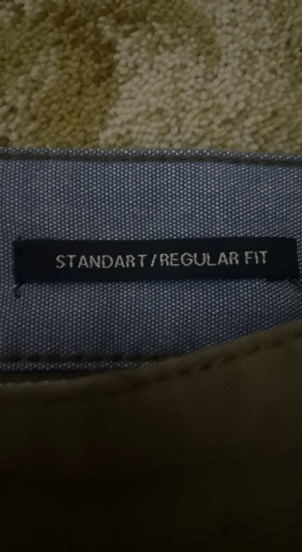 Kemerli Erkek Kahverengi Rahat Pantolon - Görsel 4