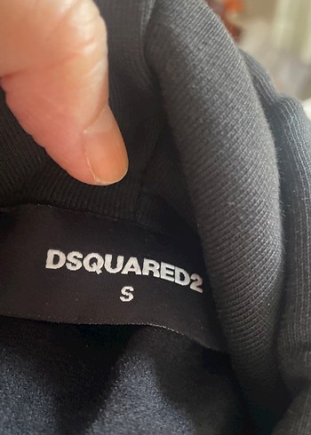 Siyah İkon Baskılı Erkek Sweatshirt - Görsel 7