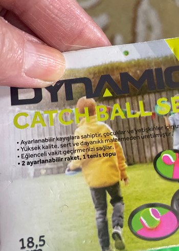 Catch ball set - Görsel 4