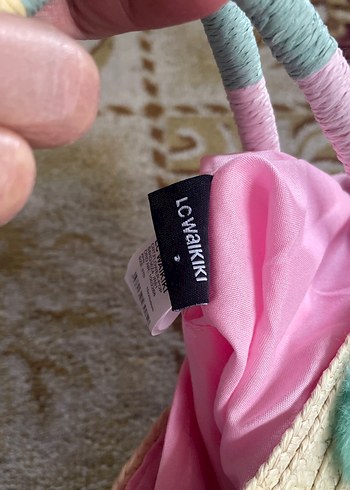 Renkli Ponponlu Örgü Bohem Kadın Çanta - Görsel 4