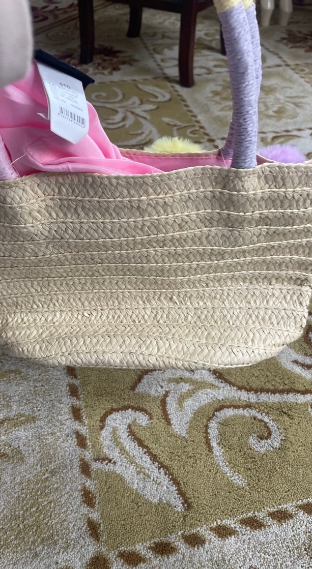 Renkli Ponponlu Örgü Bohem Kadın Çanta - Görsel 3