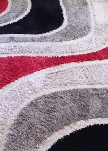 Merinos Çok Renkli Çağdaş Desenli Halı