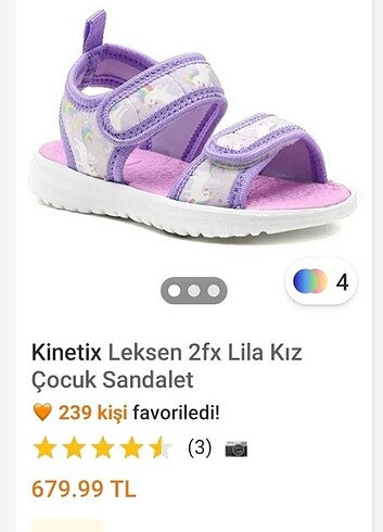Kinetix Leksen Kız Çocuk Sandalet