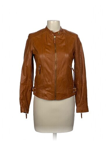 Massimo Dutti Deri Ceket %70 İndirimli.