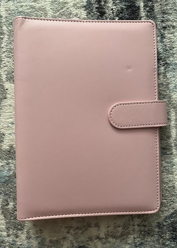 A5 Pembe Macaron Binder