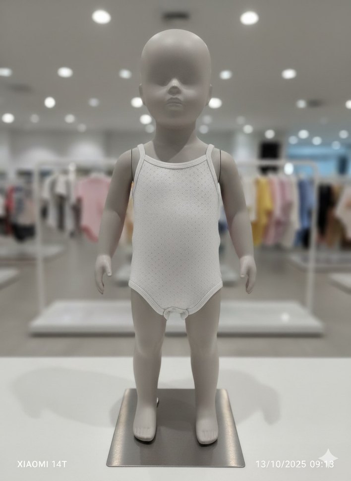 Pembe Kolsuz Bebek zıbın - Görsel 2