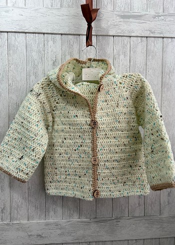 KAPÜŞONLU BEBEK HIRKASI - Görsel 3