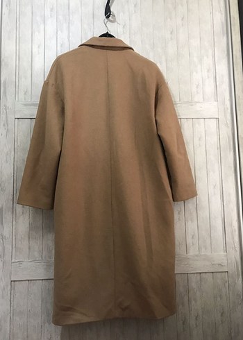 Stradivarius Uzun Kadın Kabanı - Görsel 3