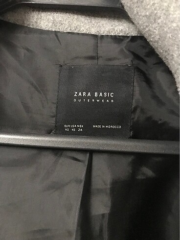 Zara Zara XS PALTO, satma konusunda-omuz kısmı dar olduğu için, 1 sez