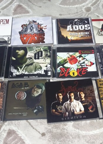 Türkçe Rap CD'ler Sansar Salvo, Da Poet, Ados
