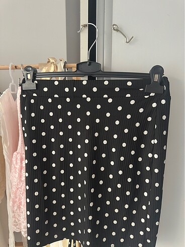 Puantiye dar etek - Görsel 3