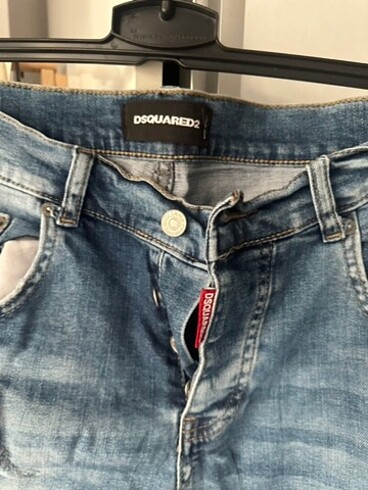 Erkek marka kot şort - Görsel 2