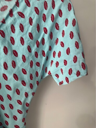 Zara dudaklı elbise - Görsel 5