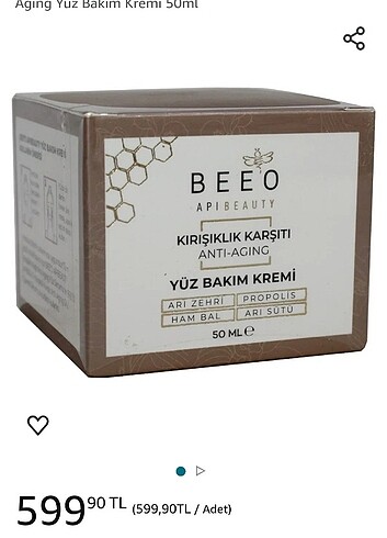 BEEO ANTİ AGİNG KREM 