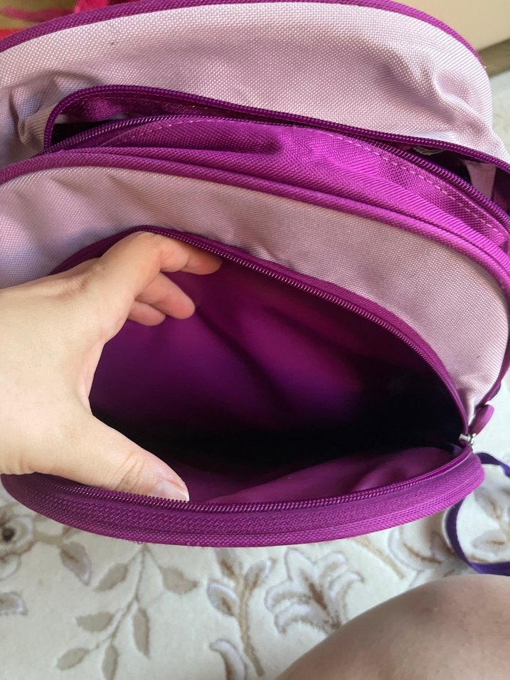 Parlak Mor Frozen 2 Çocuk Okul Çantası - Görsel 4