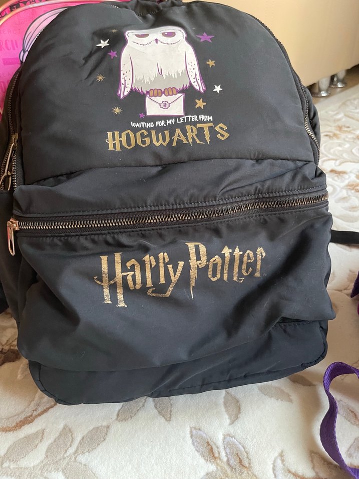 Kilitli siyah Harry Potter Sırt Çantası - Görsel 2