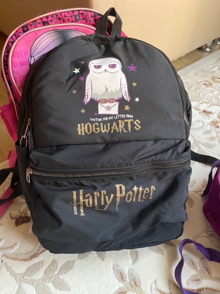 Kilitli siyah Harry Potter Sırt Çantası - Görsel 3