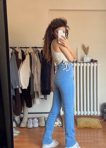 Trendyol & Milla Flare Denim Kadın Pantolon
