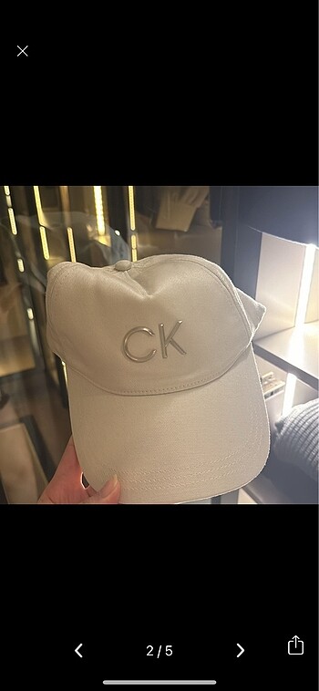  Beden Calvin klein şapka