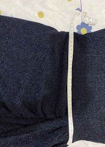 Siyah Drapeli Straplez Mini Elbise - Görsel 4