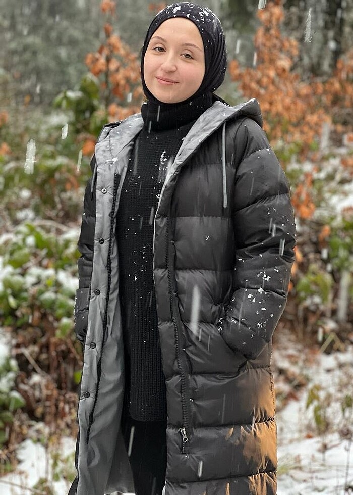 Siyah mont - Görsel 2